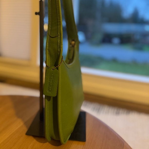 Rare Vintage Coach Ergo 9020 In Leaf 🍃Green | With Hangtag 🏷️ - Picture 3 of 14